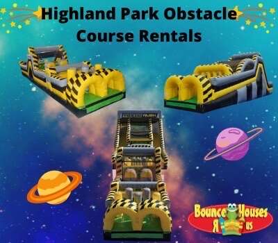 Highland Park Obstacle Course Rentals