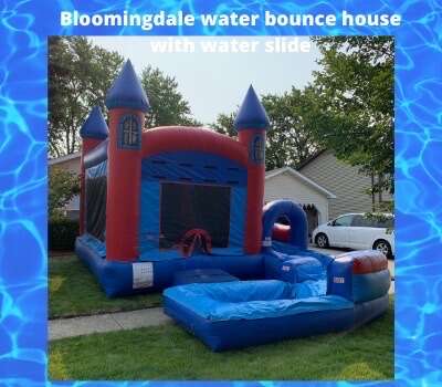 Water bounce house with water slide rentals Bloomingdale