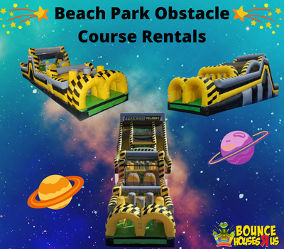 Beach Park Obstacle Course Rentals