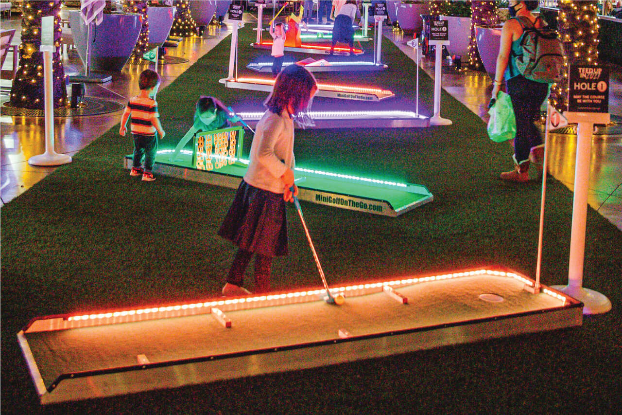 Portable 9 Hole Mini Golf Course Rental Oakbrook Terrace