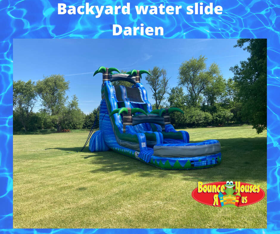 Backyard water slide rentals Darien