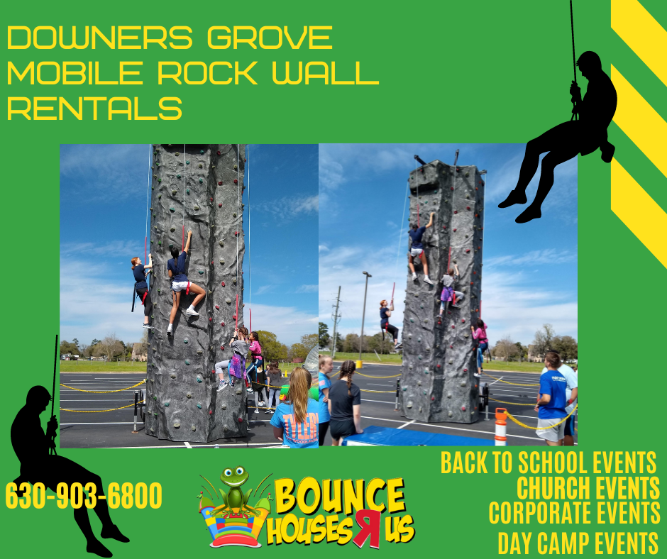 Downers Grove Mobile Rock Climbing Wall Rentals