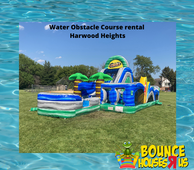 water obstacle Course Rentals Harwood Heights