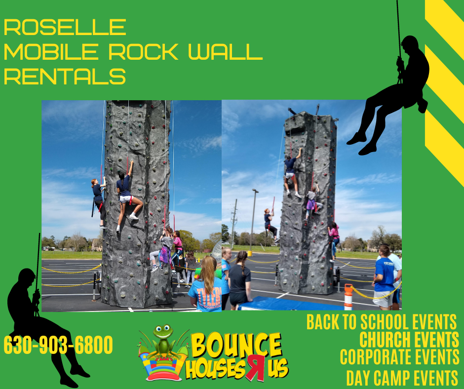 Roselle Mobile Rock Climbing Wall Rentals