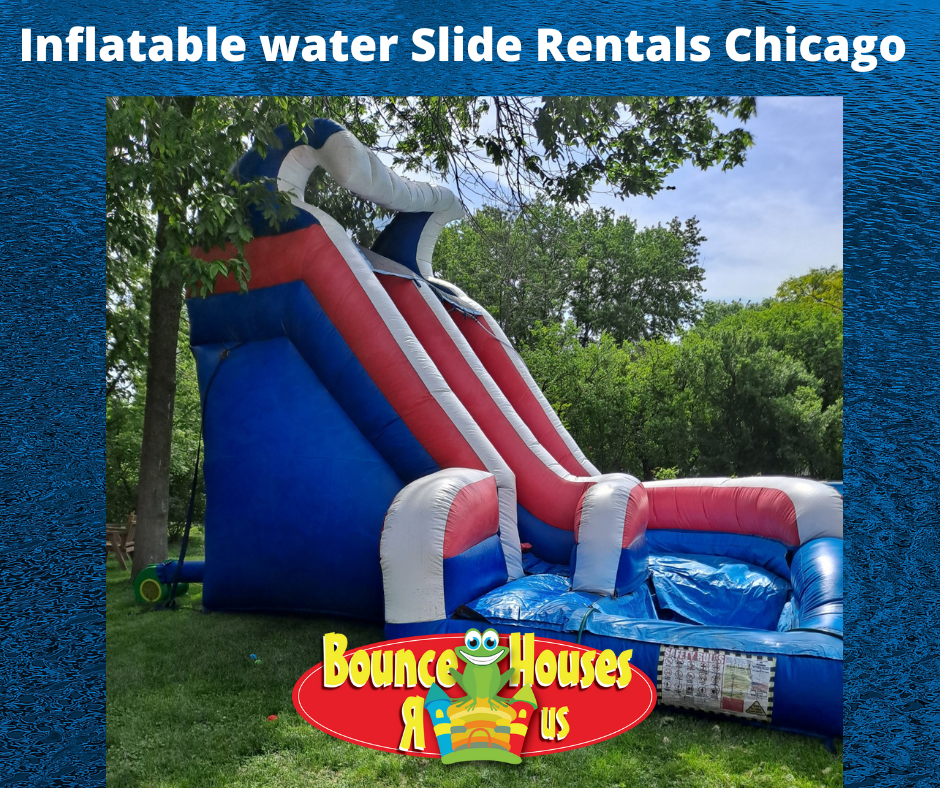 Inflatable water Slide rentals Chicago