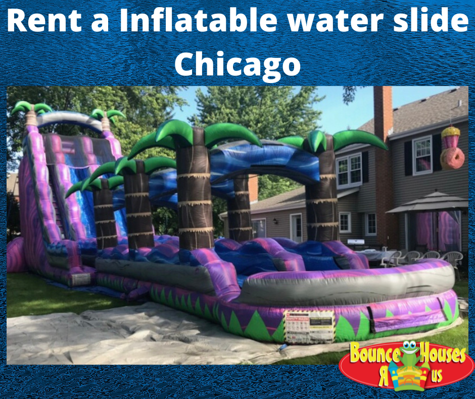 Rent a Inflatable water Slice Chicago