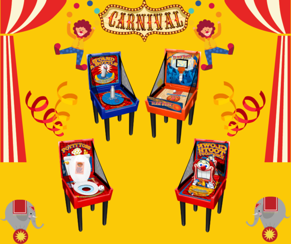 4 Pack Fun Fair Games