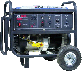 Generator/ full tank of gas 3250 Watts