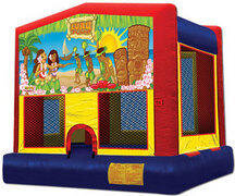 Luau Themed Bounce House