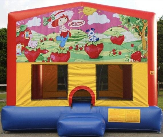 Strawberry Short Cake Bounce House