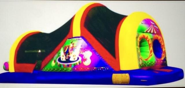 Circus Inflatable Obstacle Course