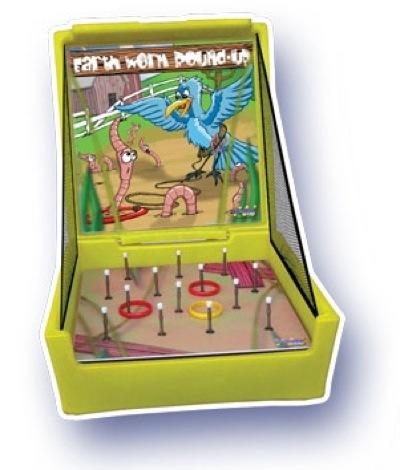 Earthworm Round Up Carnival Game