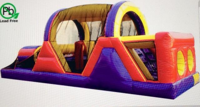 Package 1 30' Obstacle, Bounce House, Sno Kone