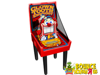Clown Tooth Knock out Carnival Game