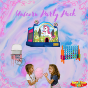 Unicorn Bounce House Party Pack