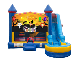 Halloween Trick or Treat Bounce House with Slide