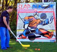 Frame Game Slap Shot Hockey