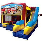 7-in-1 Firemen Themed Inflatables