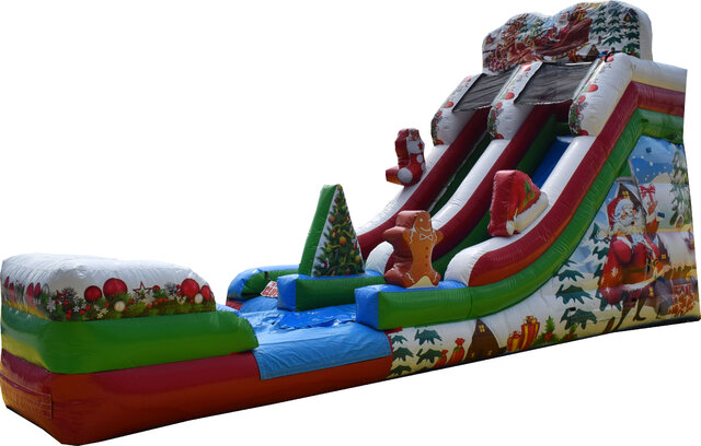 CHRISTMAS 16FT DRY  SLIDE