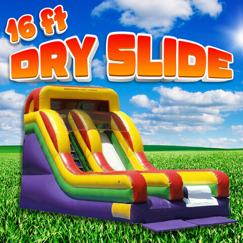 16 Foot Dry Slide