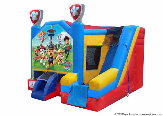 Paw Patrol Inflatable Bounce House with Dry Slide