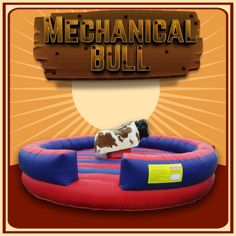 Mechanical Bull Inflatable Ride