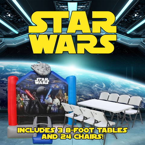 Star Wars Inflatable Bounce House Package Deal