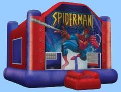 Spiderman Inflatable Bounce House Package Deal