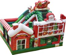 Christmas Combo Bounce House and Game