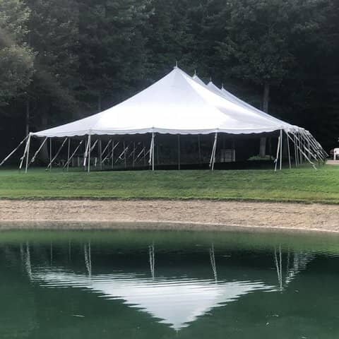 40ft X 80ft Pole Tent Grass Only