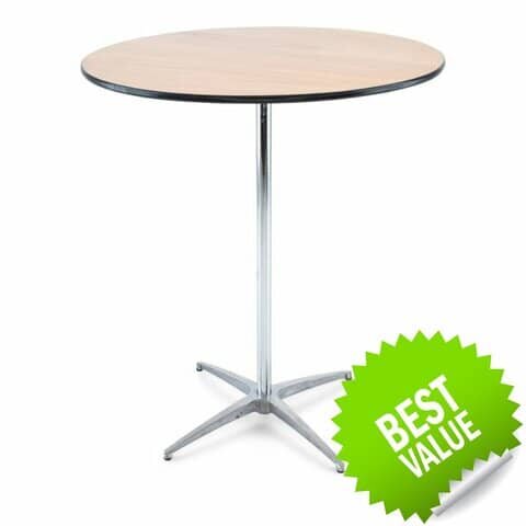 High discount table rentals