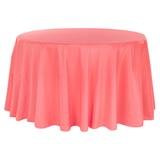 Coral 120 Inch Round Table Linen 