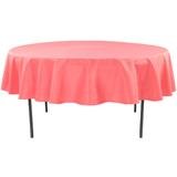 Coral 90 Inch Round Table Linen