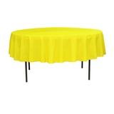 Yellow 90 Inch Round Table Linen