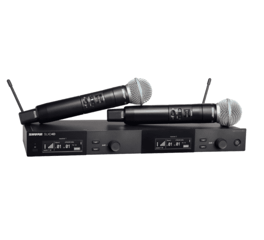 SHURE SLX-D DUAL WIRELESS SYSTEM 