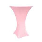 Spandex High Top Table Cover (Light Pink)