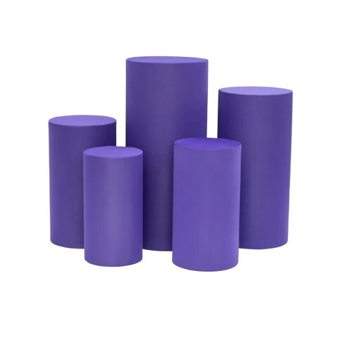 Pillar Spandex set of five Purple