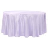Satin Lavender 120 Inch Round Table Linen