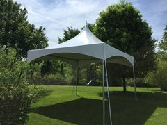 15ft x 15ft Frame Tent Max Guests 22
