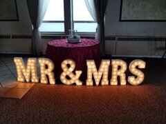 Mr & Mrs Sign Needs Two 15 Watt Circuits 