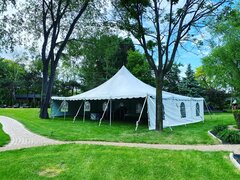 40ft x 40ft Tent Package 88 Guests Grass Only