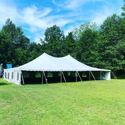 40ft x 60ft Tent Package 144 Guests Grass Only