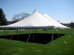 40ft x 60ft Pole Tent Grass Only Max Guests 192