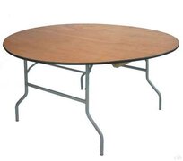 48 Inch Round Table (Seats 6)