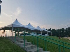 20ft x 80ft Frame Tent Max Guests 192