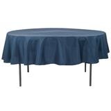 Navy 90 Inch Round Table Linen
