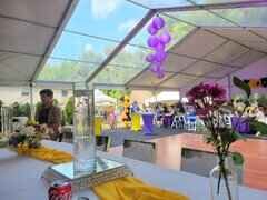 40ft x 70ft Structure Tent Max Guests 224