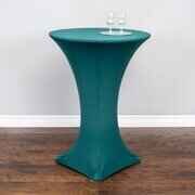 Spandex High Top Table Cover (Hunter Green)