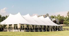 60ft x 120ft Pole Tent Grass Only Max Guests 432