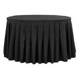 Black Skirting 14ft x 29 Inch (No plastic tables) 14 clips